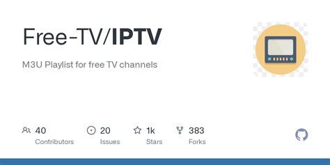 github iptv m3u